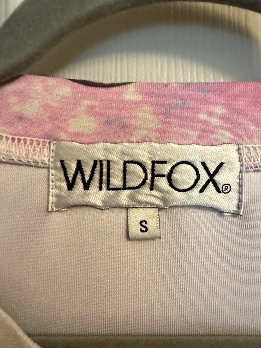 Rare- Wildfox Pastel Galaxy UFO Print Cropped Crewneck Sweatshirt - Picture 3 of 4